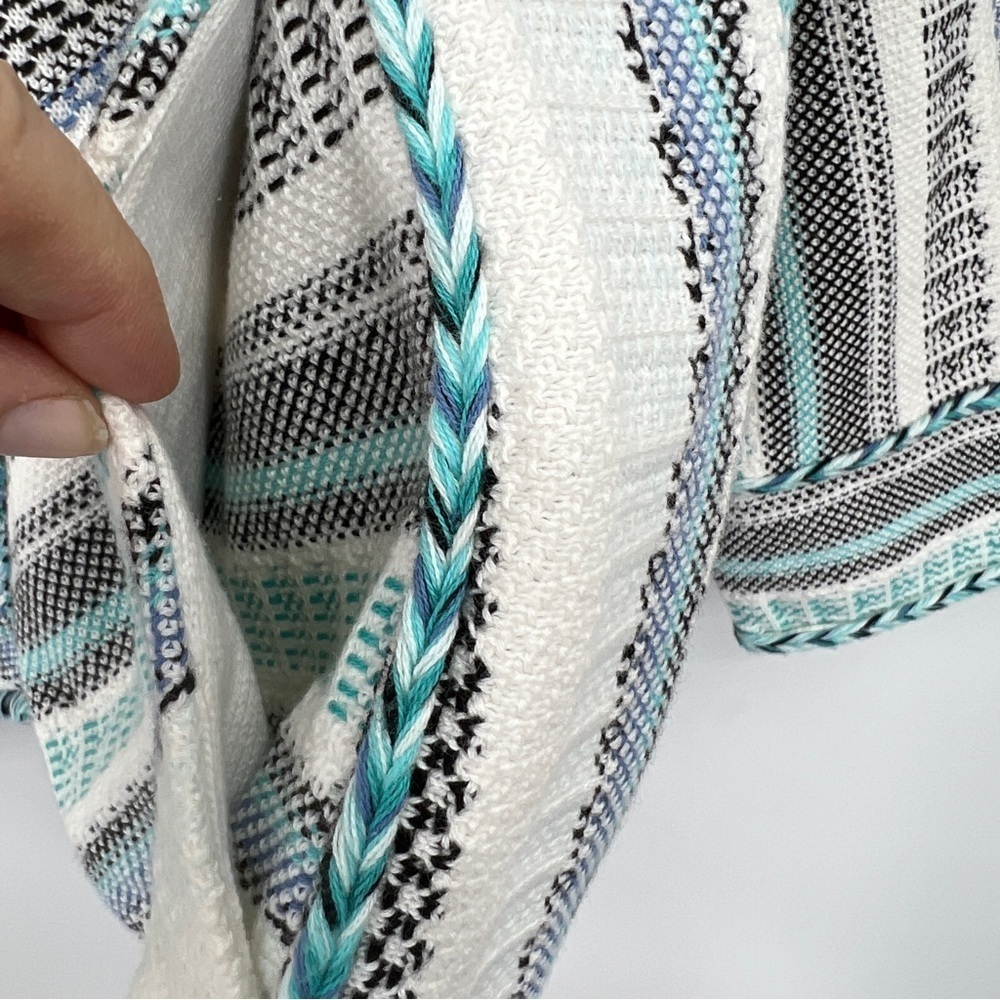 Chico's Structured Multi Stripe Patterned Cardiga… - image 8